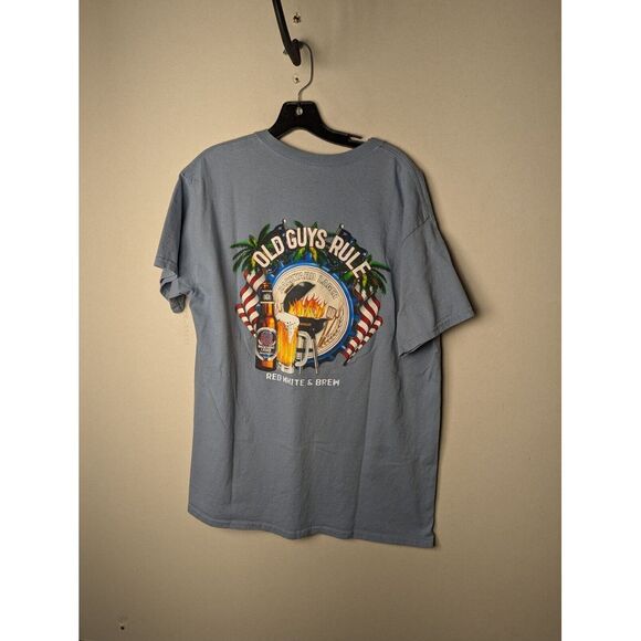 Other - Old Guys Rule Large Short Sleeve T Shirt USA 4th Of July Independence‎ Dad